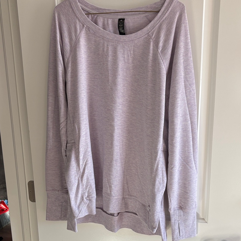 Yogalicious Light Purple Sweatshirt